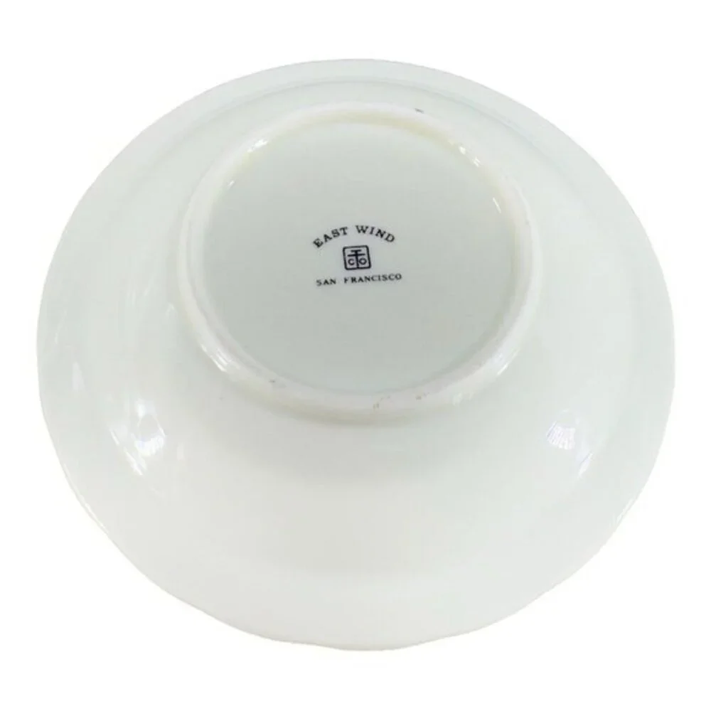 Takahashi East Wind San Francisco Porcelain Trinket Bowl Dish‎ Candle Holder VTG